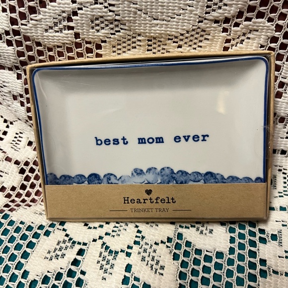 Sentimental Gift for Mom Trinket Tray NIB - Picture 3 of 5